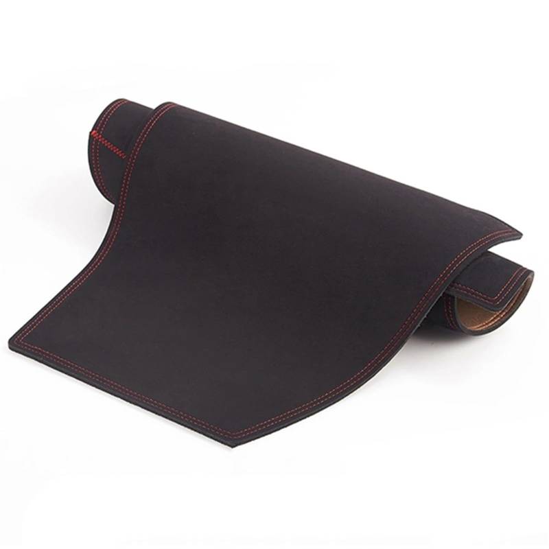 Car Dashboard Cover Mat Für Tesla Für Model X Für Model 3 Für Model S RHD Wildleder Leder Dashmat Dashboard Abdeckungen Pad Dash Matte Teppich Auto Zubehör Styling(Color3 Note Your car) von Twxxws