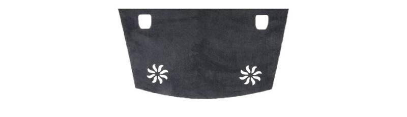 Car Dashboard Cover Mat Für Tesla Für Modell 3 Für Highland Armaturenbrett-Abdeckungspad Sonnenschutzschutz Armaturenbrett Lichtdichtes Pad Heckscheiben-Visiermatte(Rear Window) von Twxxws