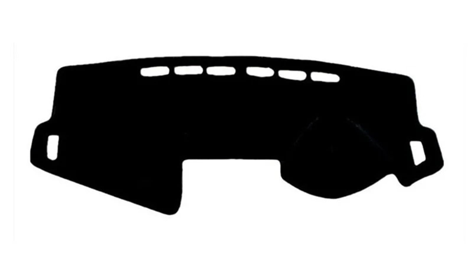 Car Dashboard Cover Mat Für Vios Für Yaris 2014 2015 2016 2017 2018 2019 Armaturenbrett-Abdeckungsmatte Anti-Glare Dash Sonnenschutz-Teppich Teppich Autozubehör(Right Hand Drive) von Twxxws