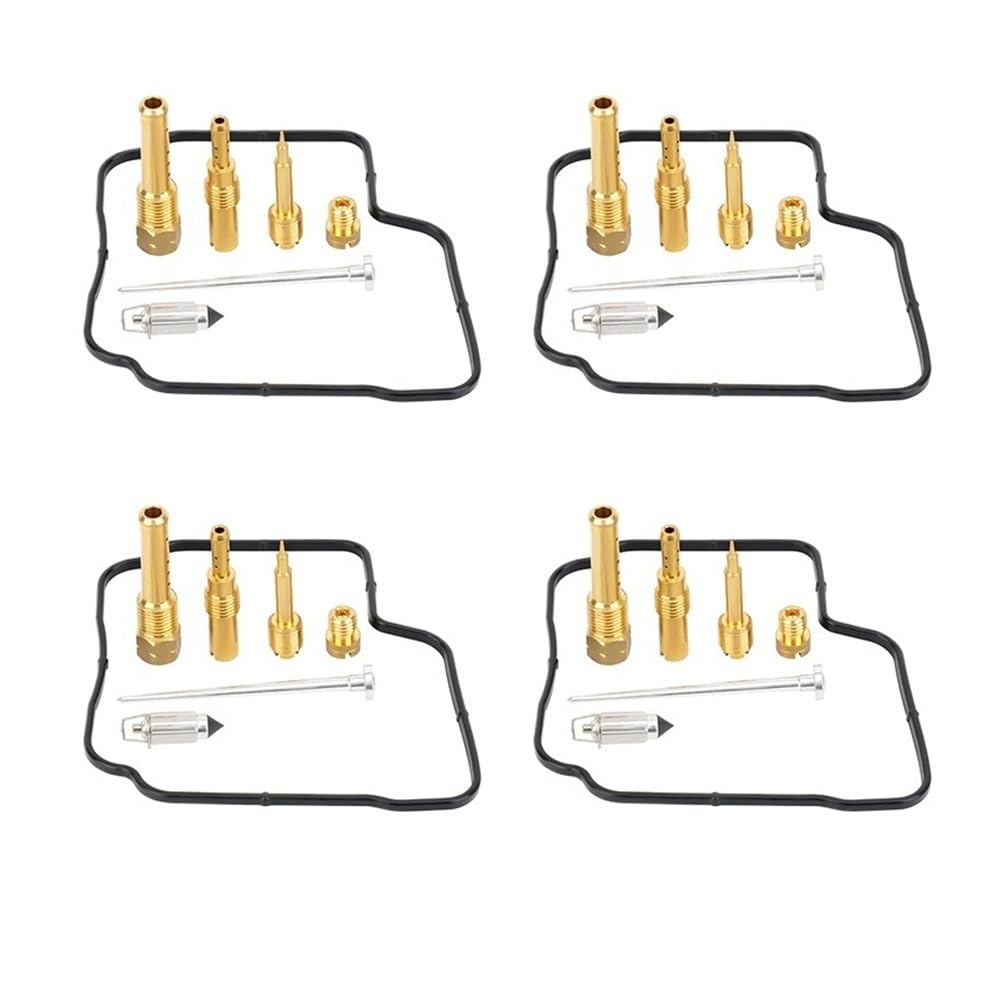 1/4 Set Motorrad Vergaser Rebuild Reparatur Tool Kit Fit for CBR250 CBR14 CBR17 CBR19 MC14 MC17 MC19 CBR400RR CBR23 NC23(4 sets) von TyMuive