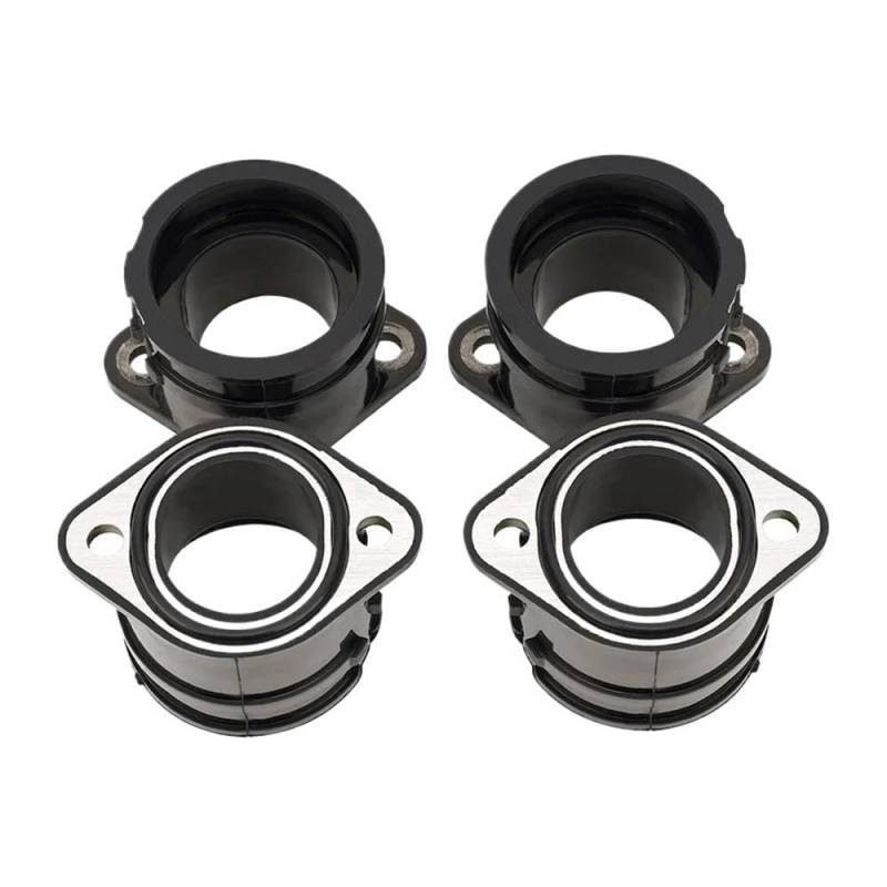 4 stücke Motorrad Vergaser Ansaugstutzen Boot Fit for ZR400 ZRX400 ZRX-II 160651297 von TyMuive