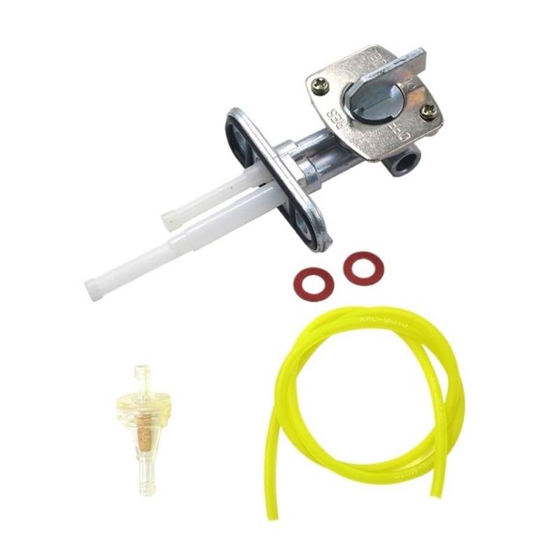 Benzinhahn-Ölschalter-Kit passend for YFM125 YFM400 YFM450 YFM600 YFM660 IT465 Kodiak400 450 XJ750 XV1600 XV1700 YFM200 von TyMuive