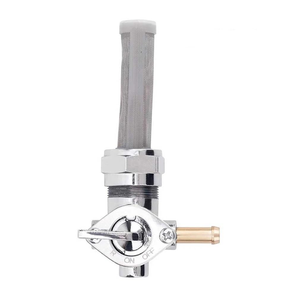 Benzinhahn Ölschalter Tankabschaltung Passend for Softail Custom FXSTC Deluxe FLSTN Deuce FXSTD Slim FLS Springer Classic(Right Spigot) von TyMuive