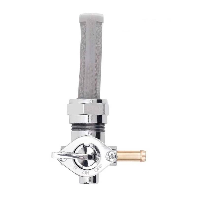 Benzinhahn Ölschalter Tankabschaltung Passend for Softail Custom FXSTC Deluxe FLSTN Deuce FXSTD Slim FLS Springer Classic(Right Spigot) von TyMuive