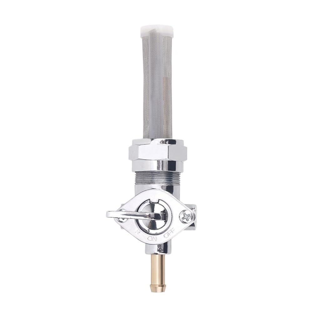 Benzinhahn Ölschalter Tankabschaltung Passend for Softail Custom FXSTC Deluxe FLSTN Deuce FXSTD Slim FLS Springer Classic(Straight Spigot) von TyMuive