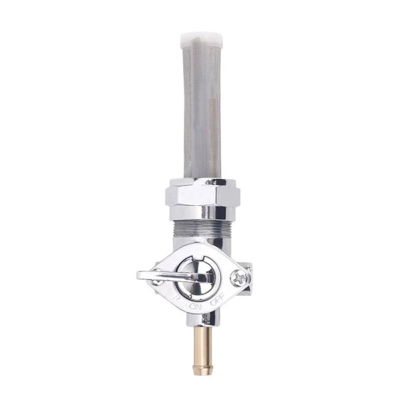 Benzinhahn Ölschalter Tankabschaltung Passend for Softail Custom FXSTC Deluxe FLSTN Deuce FXSTD Slim FLS Springer Classic(Straight Spigot) von TyMuive
