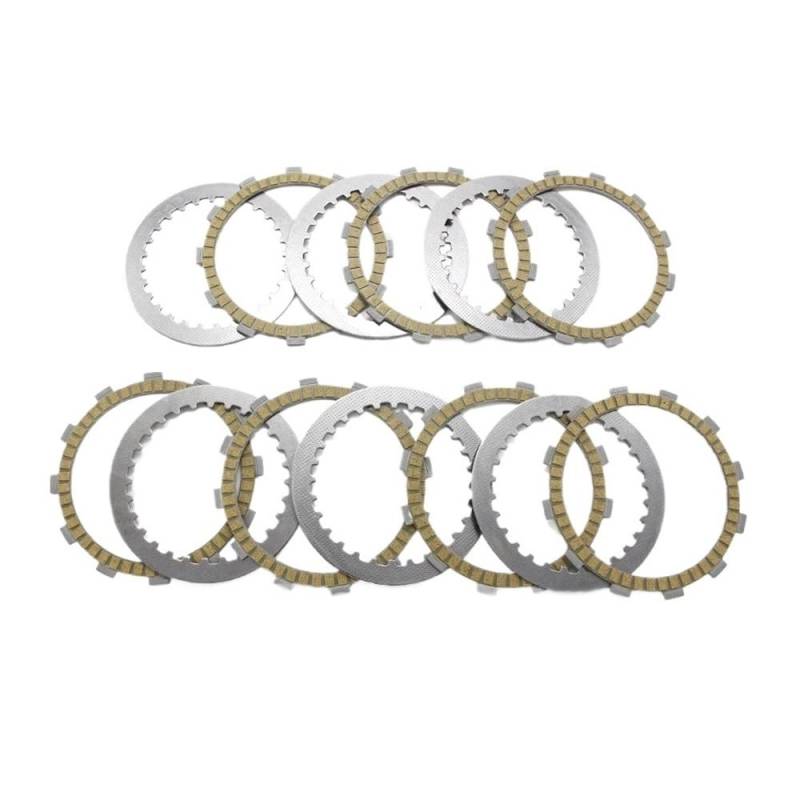 MOTOR Kupplungsreibscheibensatz Passend for CB500T 1974 1975 1976 1977 22201-MA7-000 22321-MG8-000/22321-283-000 Zubehör von TyMuive