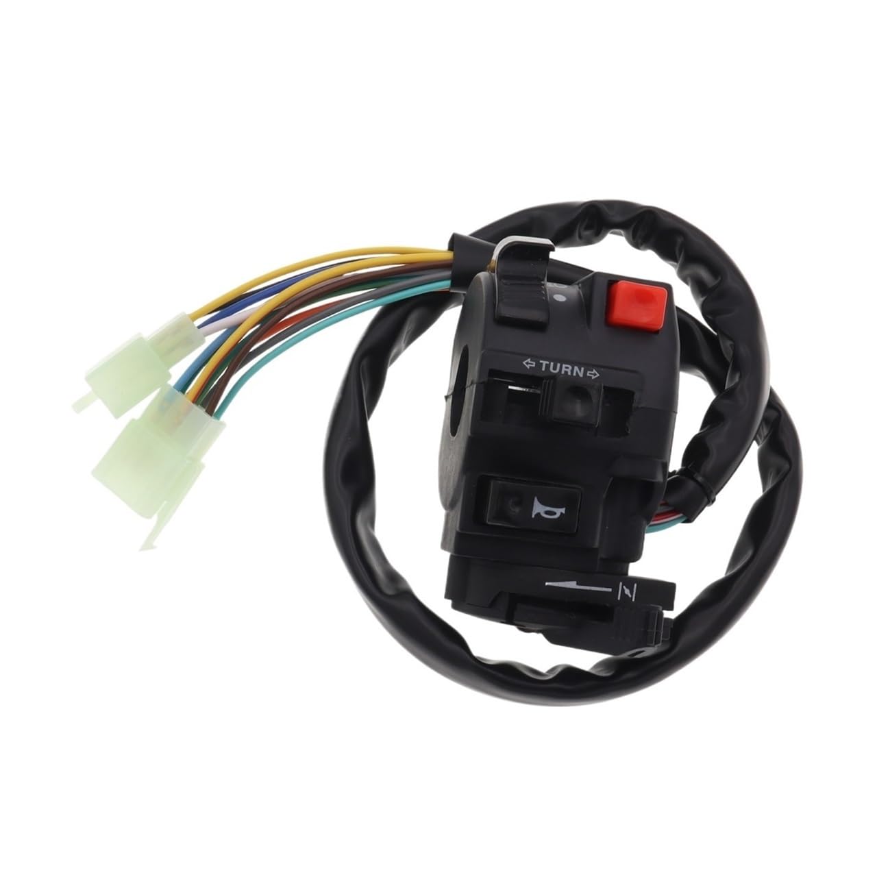 Motorrad Hi-Lo Strahl Kill Start Drehen Hupe 5-Funktionsschalter mit Chokehebel Kompatibel mit ATV Quad 4 Wheeler Motorrad Hi-Lo Strahl Kill Start Drehen Hupe 5-Funktionsschalter mit Chokehebel Kompatibel mit ATV Quad 4 Wheeler von TyMuive