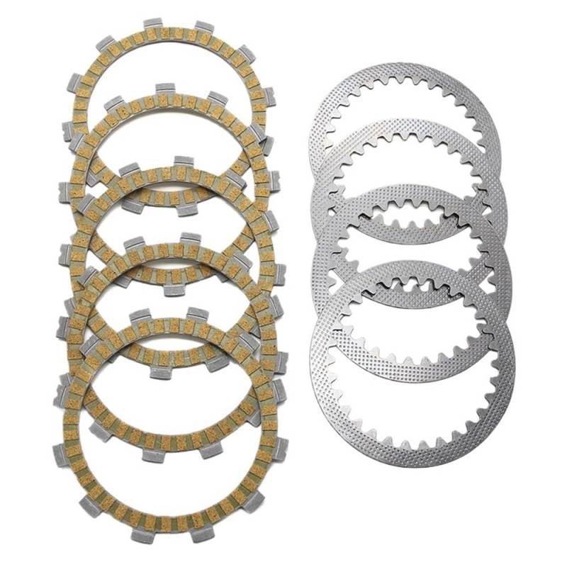 Motorrad-Kupplungsreibscheibensatz Passend for GIXXER155 GSX150F GSX-R125 GSX150 GSX-R150 Gixxer RFL8/RFXL8 MFL8/MFXL8 von TyMuive
