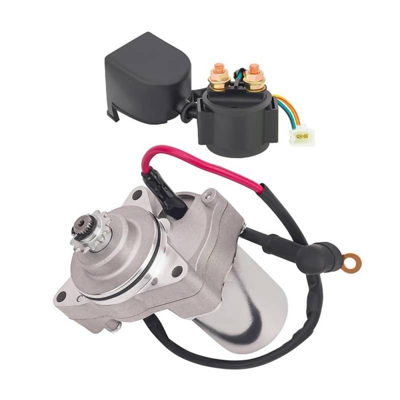 Motorrad-Motorteile Anlasser und Set for 110ccm 125ccm 90ccm 49ccm 50ccm 70ccm 90ccm 100ccm 125ccm(Motor and Relay) von TyMuive