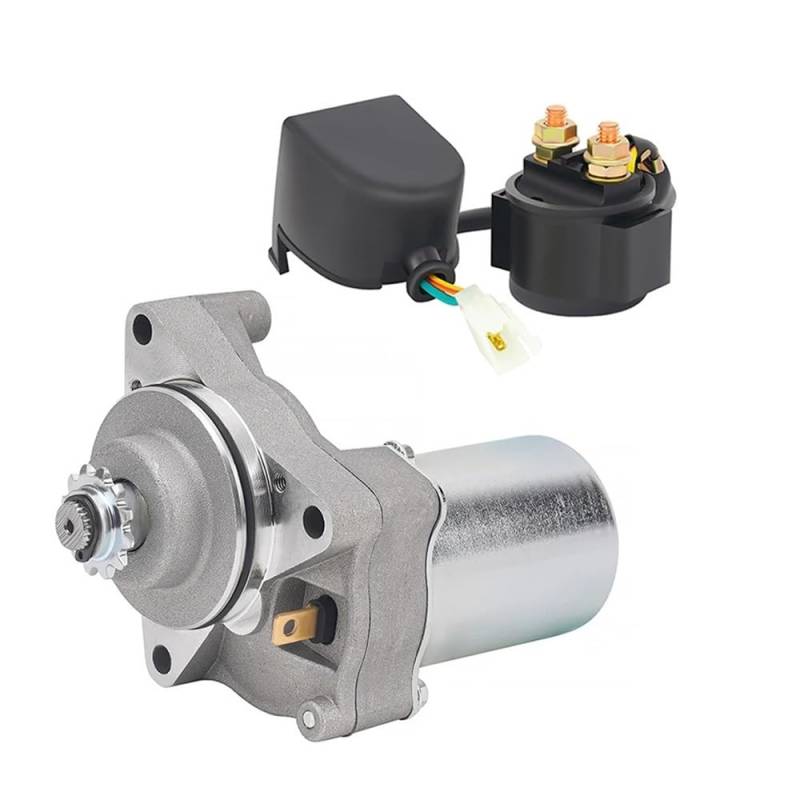 Motorrad-Motorteile Anlasser und Set for 110ccm 125ccm 90ccm 49ccm 50ccm 70ccm 90ccm 100ccm 125ccm(Motor and Relay) von TyMuive