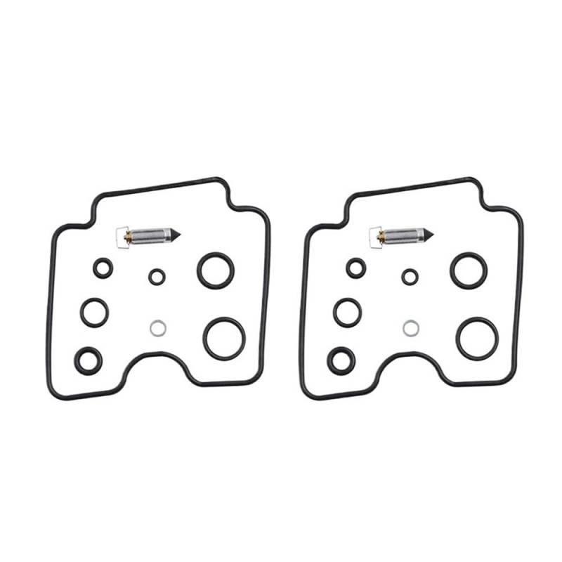 Motorrad-Vergaser-Reparatursatz for Wiederaufbauen, passend for XVS1100 XVS11 V-Star Custom XVS11A XVS1100A XVS11AT XVS1100AT(2 Sets) von TyMuive