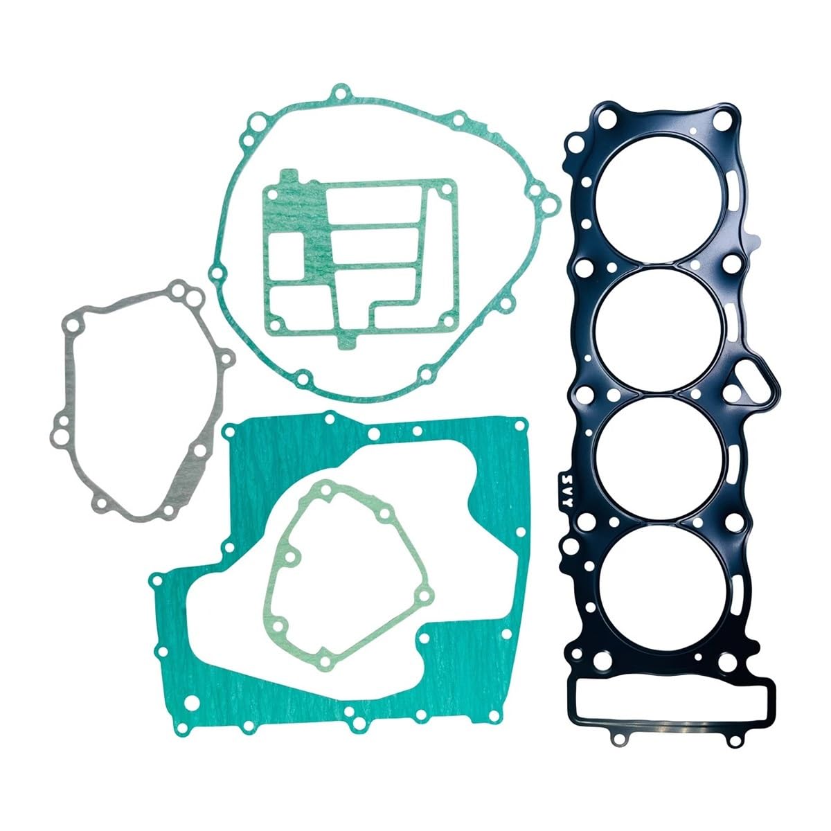 Motorrad Zylinder Kurbelgehäuse Abdeckung Ölwanne Dichtung Kits for YZF-R1 2004-2006(The Kits) von TyMuive