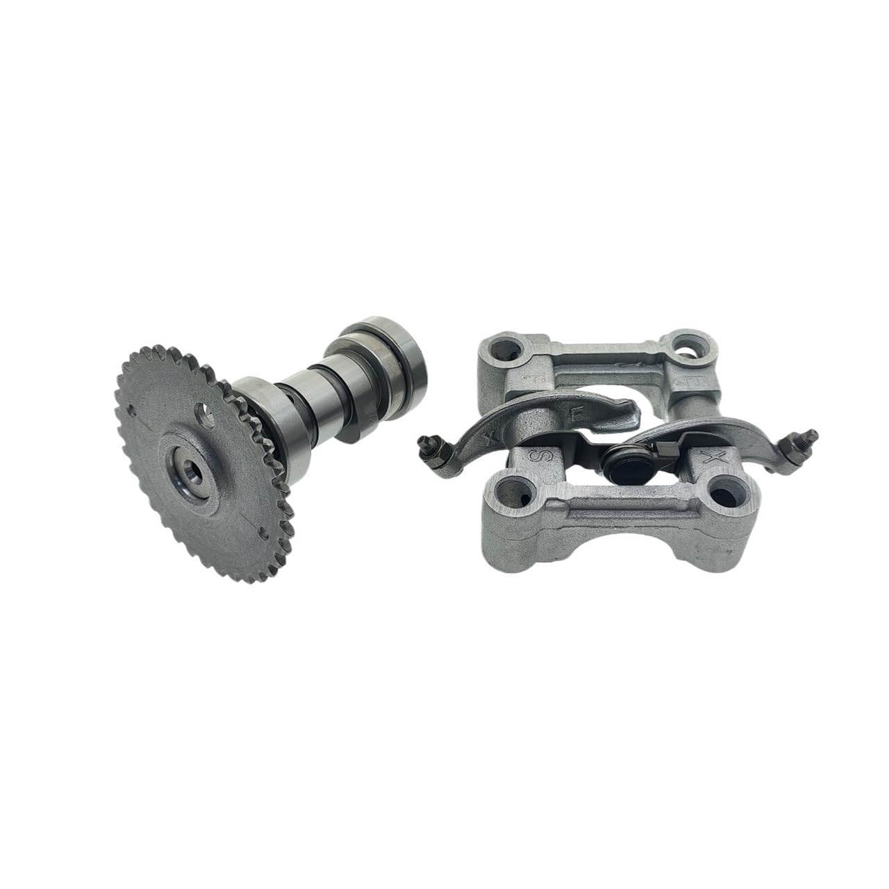Passend for GY6-125 GY6-150 Cc 152QMI 157QMJ 1P57QMJ Nockenwellen-Kipphebel, modifizierte Leistungshalterung(Standard Set) von TyMuive