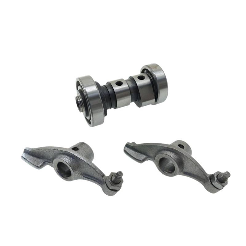 Passend for ZY125 ZY125T-A ZY125 125cc ZY100 JOG100 ZY JOG 100 100cc Racing Modifizierter Nockenwellenkipphebel(Stock Cam Set) von TyMuive