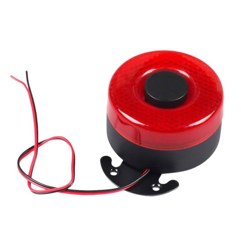 Tyatocepy DC 12V-24V 105DB Automatische Warnung Sirenen Ton Signal Backup Alarme Hupen mit LED Piepton RüCk Luft Hupe für das Auto von Tyatocepy