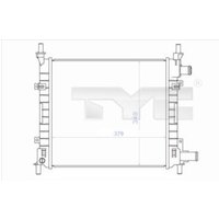 Kühler TYC TYC 710-0043 von Tyc