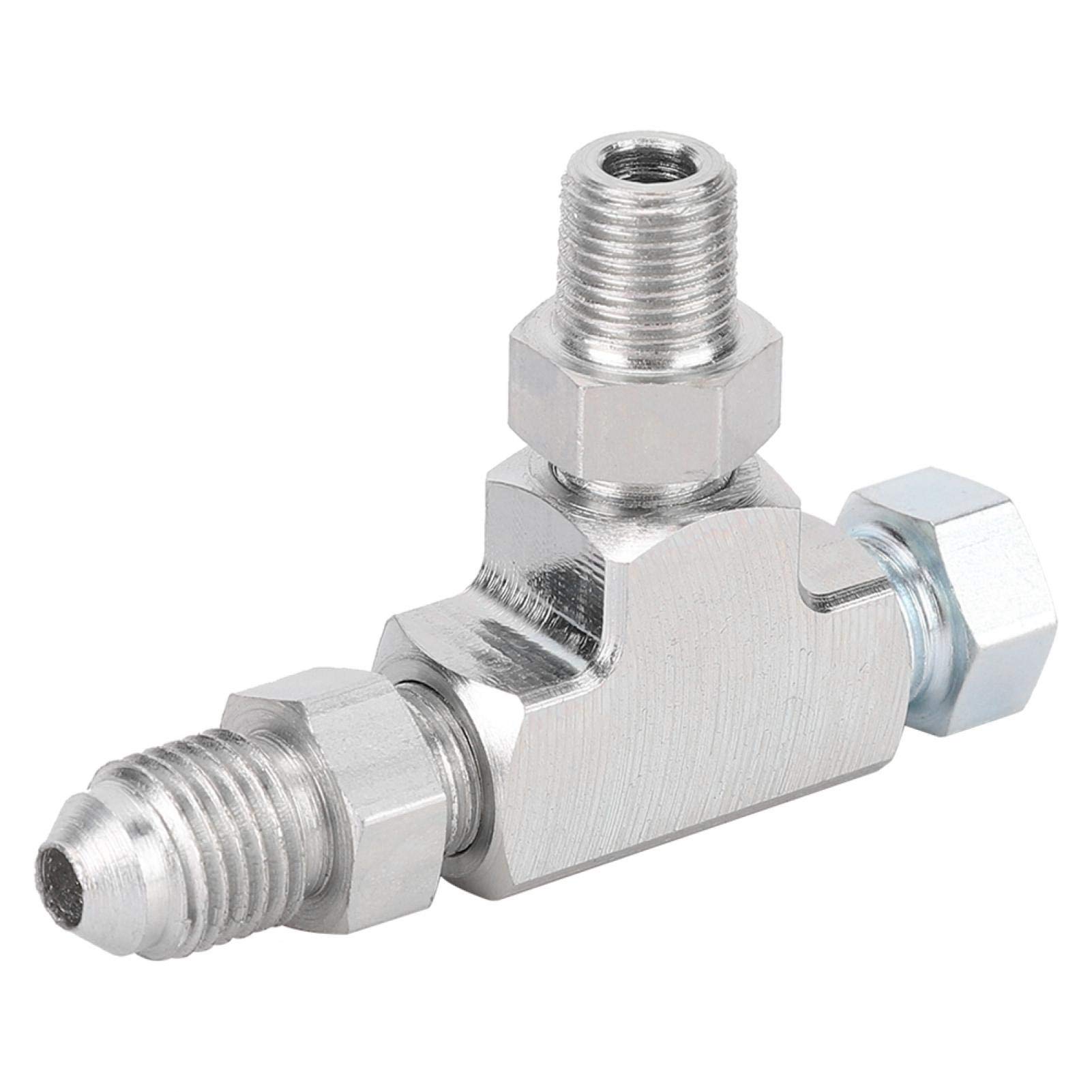 T-Adapter, Adapter Fitting T T T T 3-Wege, T-Stück mit Schlauchtülle, 3-Wege 1/8" NPT auf 4AN & Stopfenblock Ölzufuhr-Drucksensor T-Adapter, Adapter Fitting T T T T 3-Wege, T-Stück mit Schlauchtülle, 3-Wege 1/8" NPT auf 4AN & Stopfenblock Ölzufuhr-Drucksensor von Tyenaza