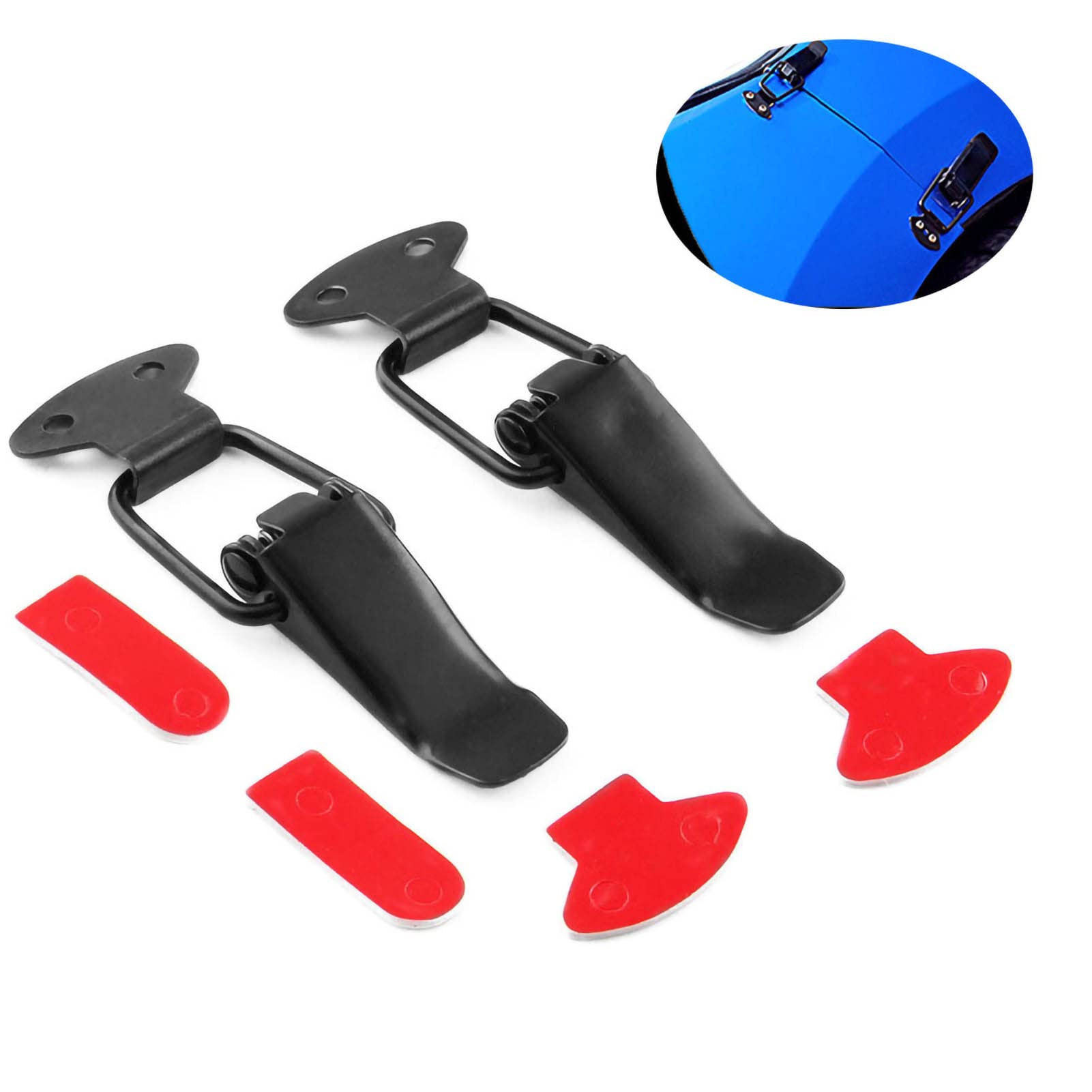 Tyenaza 2 Set Car Stoßfänger Security Haken -Lock -Clips, universelle Schnellfreisetzungs -Hook -Clips für das Umpacken, Dekorieren und Fixieren von Automobilen Tyenaza 2 Set Car Stoßfänger Security Haken -Lock -Clips, universelle Schnellfreisetzungs -Hook -Clips für das Umpacken, Dekorieren und Fixieren von Automobilen von Tyenaza