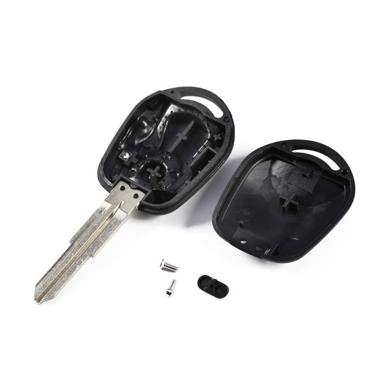 Tyenaza Car Remote Key Shell, Fit for SsangYong for Actyon for Kyron for Rexton Case Cover Fob 2 von Tyenaza