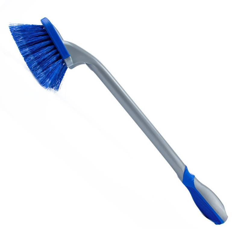 Tyenaza Car Wheel Cleaning Brush, Fine Anti Slip Long Handle Automobile Tire Cleaning Brush, for Home or Auto Repair Shop Use von Tyenaza
