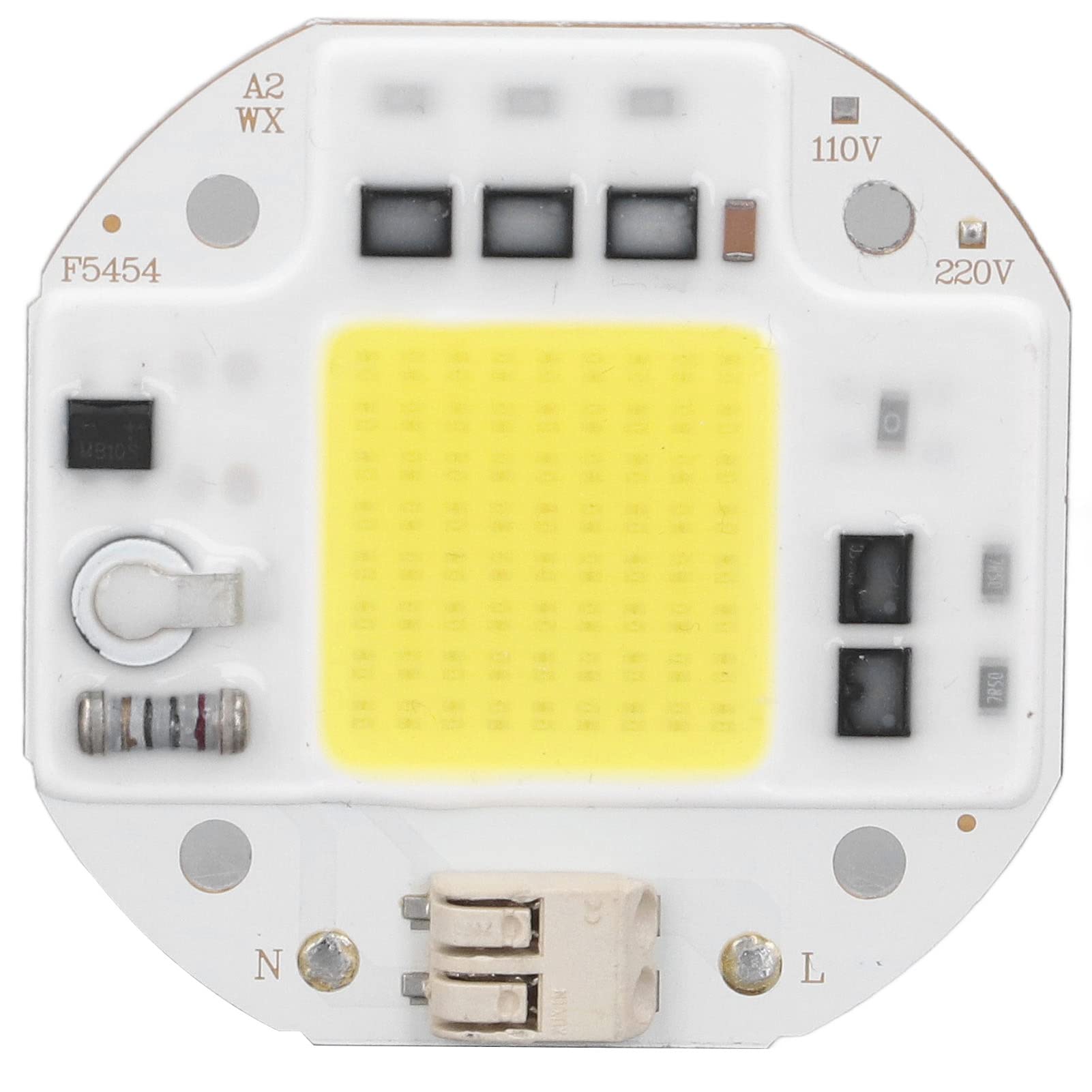 Tyenaza Cob -LED -Chip, Hochleistungs -LED -Chip High Hellness Antrieb Superhell Licht Emitter Ersatz Lampe Perle für DIY -Lampe Flutlicht Innenbeleuchtung (100W cooles Weiß) von Tyenaza
