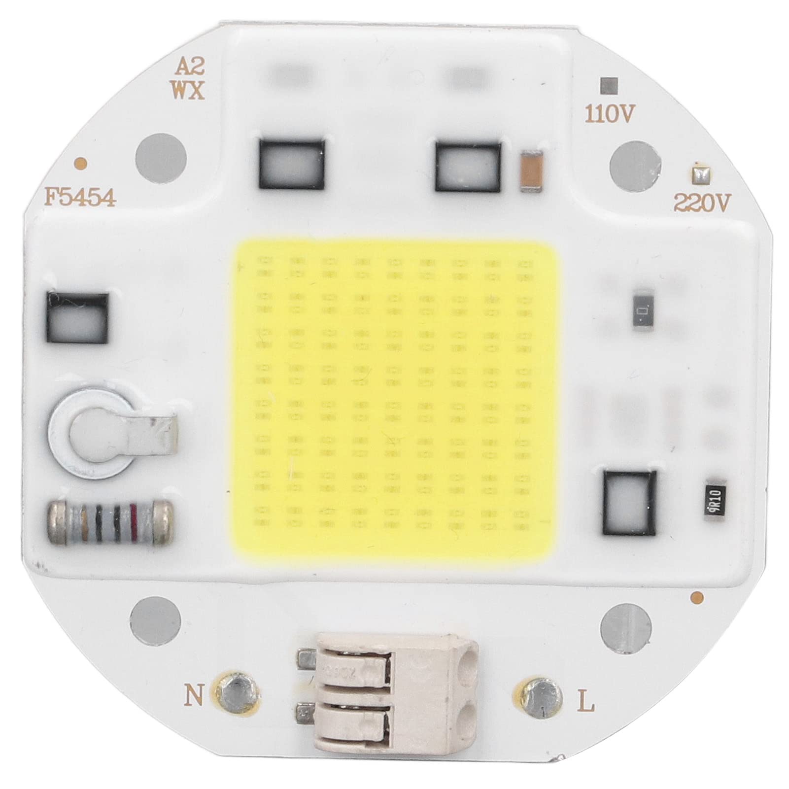 Tyenaza Cob -LED -Chip, Hochleistungs -LED -Chip High Hellness Antrieb Superhell Licht Emitter Ersatz Lampe Perle für DIY -Lampe Flutlicht Innenbeleuchtung (70W cooles Weiß) von Tyenaza