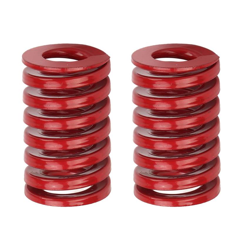 Tyenaza Rote Matrizenfeder, Heckklappen-Federbeinstützfeder, 25 mm Außendurchmesser, Spiralstempel-Druckfeder für mechanische Geräte, 3D-Druckerzubehör von Tyenaza
