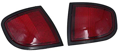 U/D Ersatz-Reflektor für hintere Stoßstange, Rot, für Mitsubishi L200 2005–2015, 2 Stück von U/D