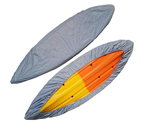 Kajak Abdeckung UCARE wasserdichte Staubdichte Kanu Abdeckung Verstellbarer Boots Aufbewahrungsbeutel für 2-6 m Kajak Kanu Cockpit (5,6-6m) von UCARE