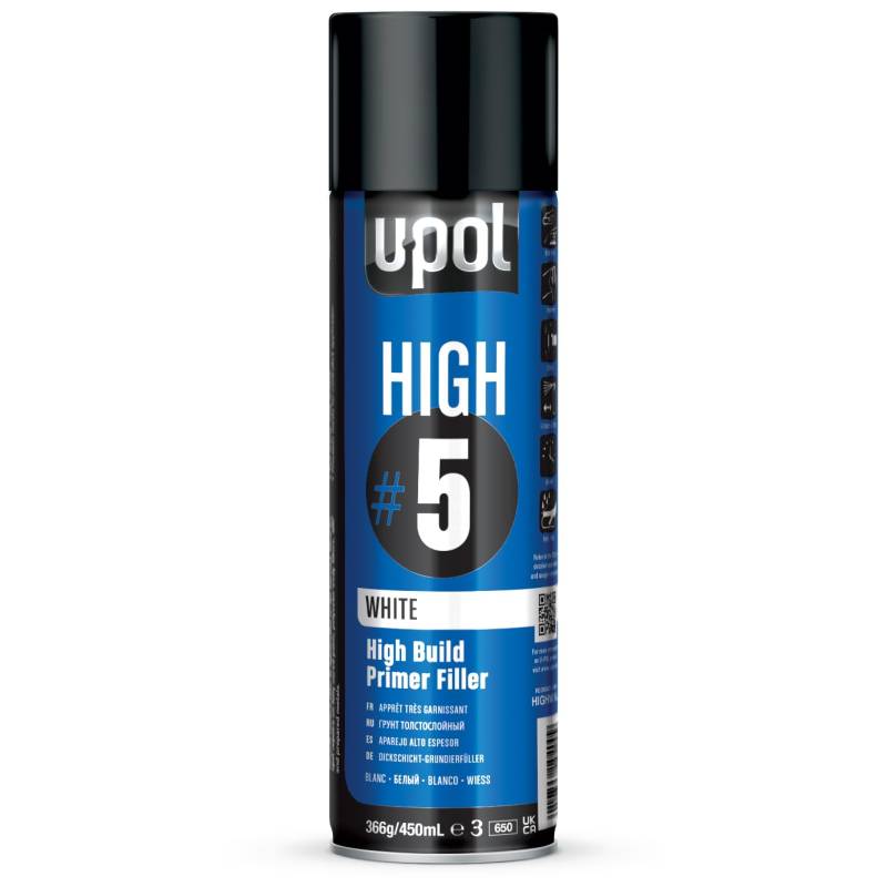 u-pol Highw/AL High5 Primer, 450 ml, weiß von U-POL