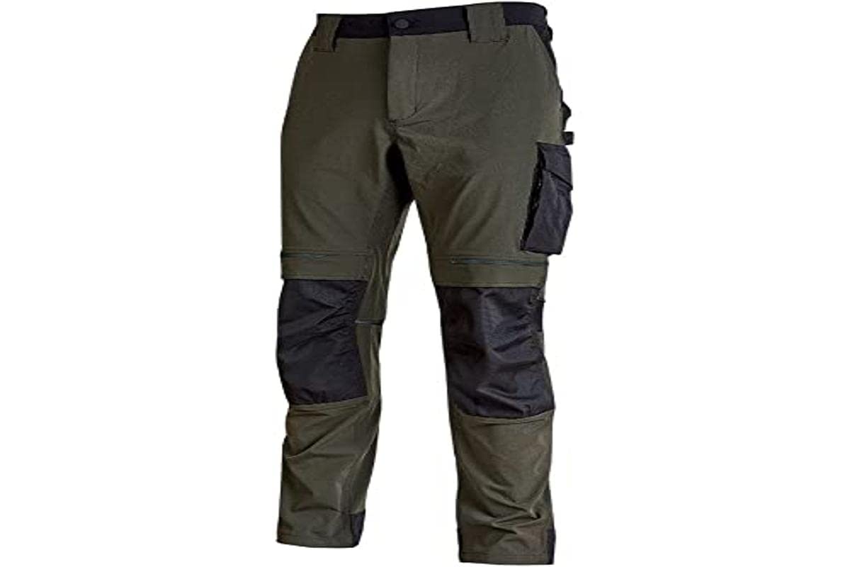 U-Power - Pantalon de Travail Slim Fit vert foncé Atom XL Vert Foncé von U Power
