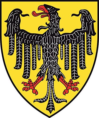 U24 Aufkleber Aachen Wappen 18 x 22 cm Autoaufkleber Sticker Konturschnitt von U24