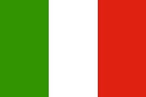 U24 Aufkleber Italien Flagge Fahne 15 x 10 cm Autoaufkleber Sticker von U24