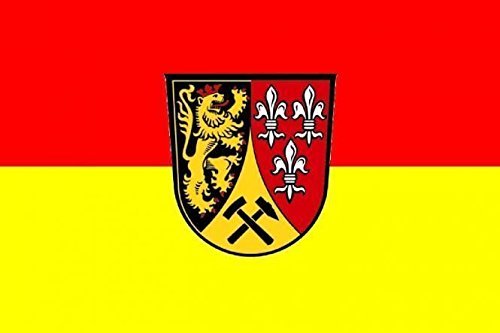 U24 Aufkleber Landkreis Amberg-Sulzbach Flagge Fahne 8 x 5 cm Autoaufkleber Sticker von U24