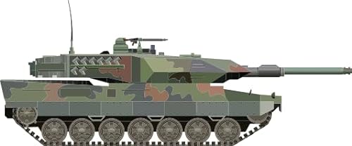 U24 Aufkleber Leopard 2 Panzer 30 x 12 cm Autoaufkleber Sticker Konturschnitt von U24