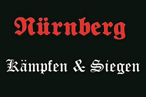 U24 Aufkleber Nürnberg Kämpfen & Siegen Flagge Fahne 8 x 5 cm Autoaufkleber Sticker von U24