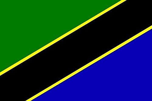 U24 Aufkleber Tansania Flagge Fahne 8 x 5 cm Autoaufkleber Sticker von U24