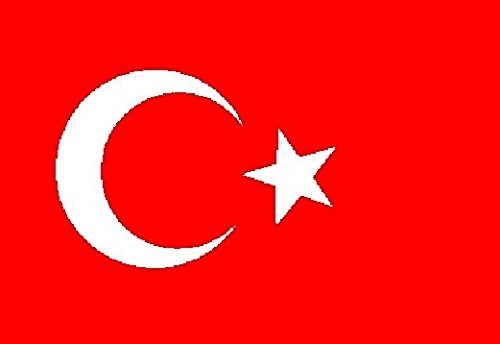 U24 Aufkleber Türkei Flagge Fahne 8 x 5 cm Autoaufkleber Sticker von U24