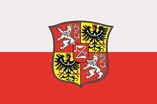 U24 Aufkleber Zittau Flagge Fahne 8 x 5 cm Autoaufkleber Sticker von U24