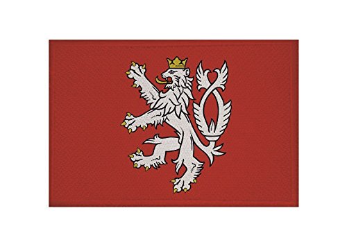 U24 Aufnäher Böhmen Fahne Flagge Aufbügler Patch 9 x 6 cm von U24