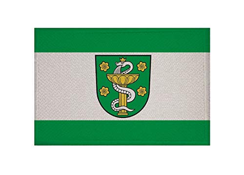 U24 Aufnäher Burg Spreewald Fahne Flagge Aufbügler Patch 9 x 6 cm von U24