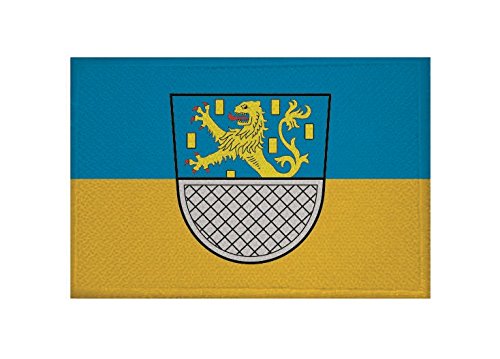 U24 Aufnäher Nassau Fahne Flagge Aufbügler Patch 9 x 6 cm von U24