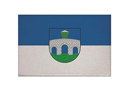 U24 Aufnäher Naumburg OT Bad Kösen Fahne Flagge Aufbügler Patch 9 x 6 cm von U24