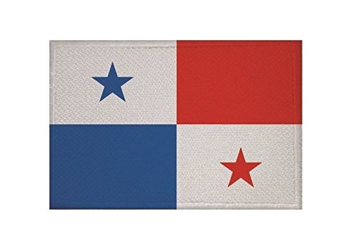 U24 Aufnäher Panama Fahne Flagge Aufbügler Patch 9 x 6 cm von U24