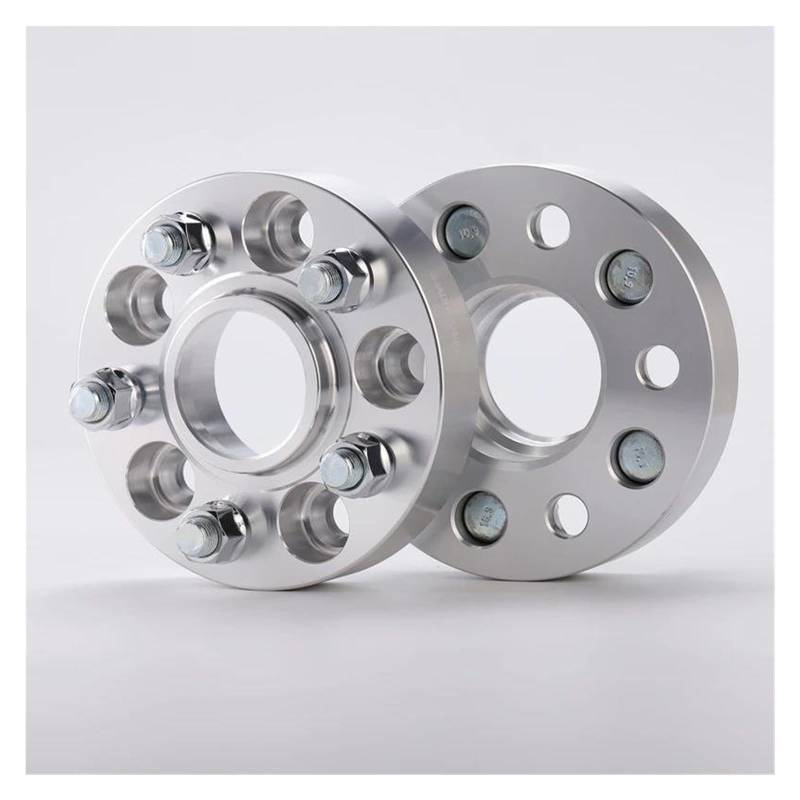Radschrauben 1 Stück PCD 5x115 CB71,6mm Spurverbreiterungen Für Kia Für Amanit Radadapter Spurverbreiterungen(Silber,15mm) von UAGFDFF
