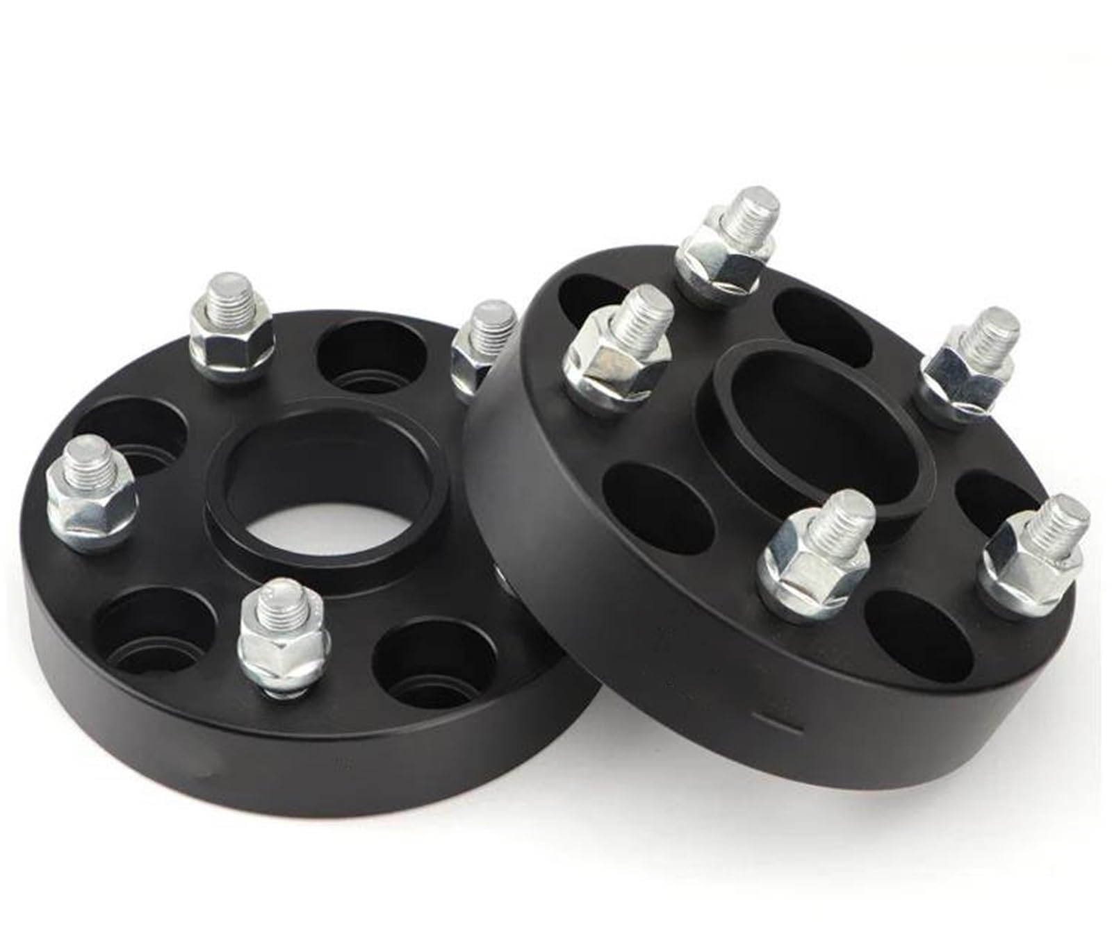 Radschrauben 2 Stück 25/30/35/40/50/60 Mm Spurverbreiterungsadapter 5 Lug Anzug Für PCD 5x160 CB=65,1mm M14x1,5 14x2,0 Spurverbreiterungen(50mm M14x2.0) von UAGFDFF