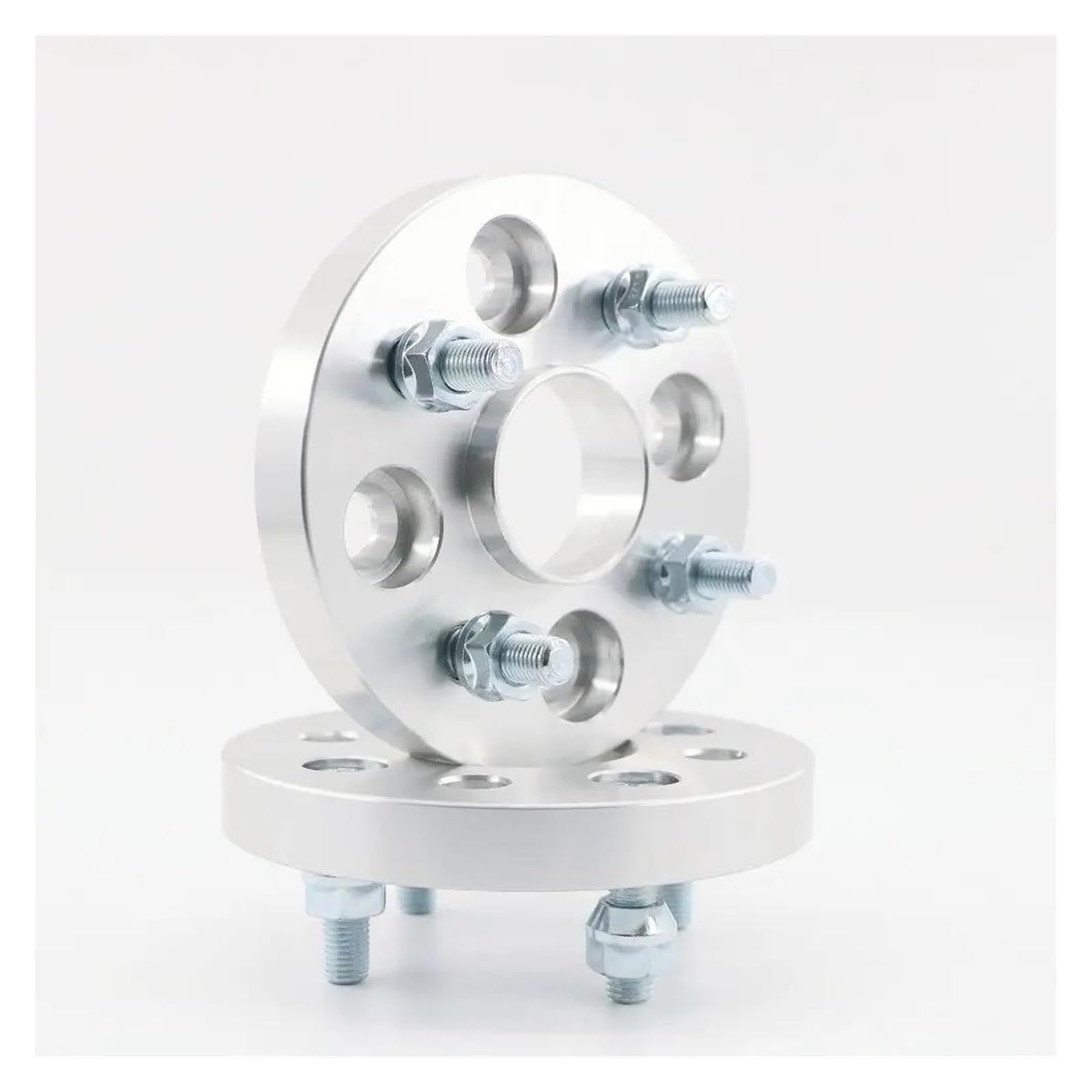 Radschrauben 2 Stück Spurverbreiterungen Adapter Aluminium PCD 4x100 CB 56,1 Dicke 15mm/ 20mm Bolzen 12x1,5 Autofelgen Zubehör Spurverbreiterungen(15mm) von UAGFDFF