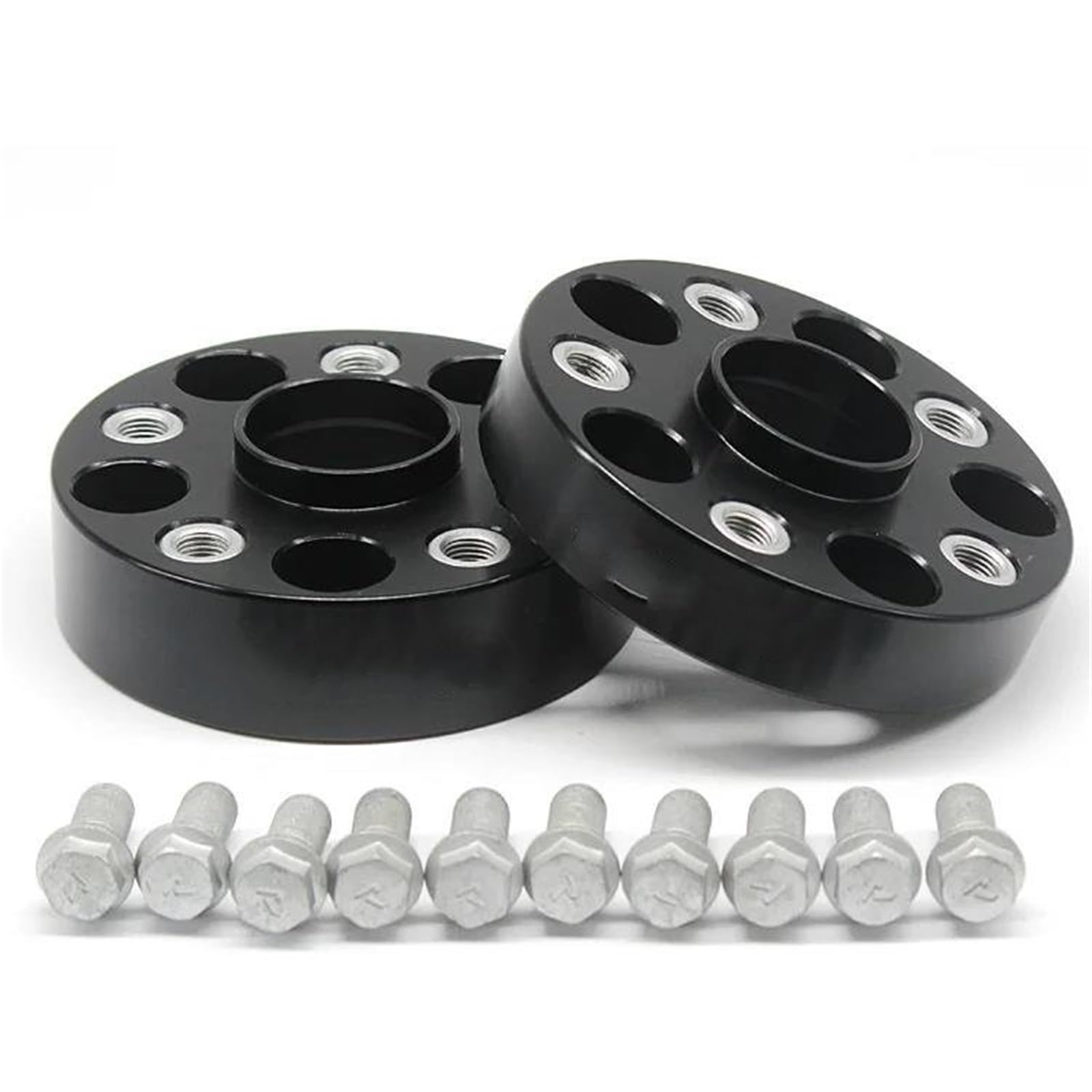 Radschrauben 2 Stück Spurverbreiterungen Adapter PCD 5x98 CB 58,1mm Anzug Für Alfa Für Romeo Für 147/156/164/4C Für GT Für GTV Für SPIDER M12x1,25 Spurverbreiterungen(45mm) von UAGFDFF