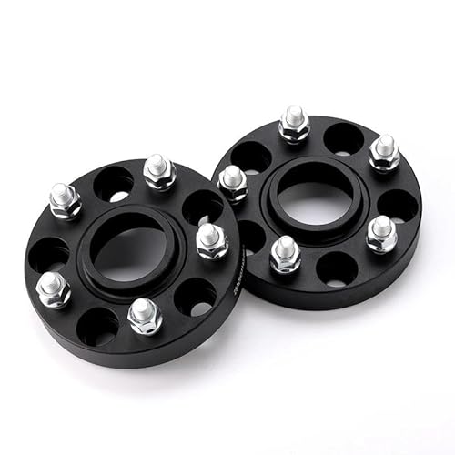 Radschrauben 2 Stück Spurverbreiterungsadapter PCD 5x120 CB 74,1 Mm Felgenabstandshalter Für X5 X6 F15 F16 Geschmiedete Aluminiumlegierung Spurverbreiterungen(Schwarz,20mm) von UAGFDFF